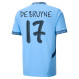 DE BRUYNE #17 Manchester City 24/25 Stadium Men's Home Shirt - Man City Font