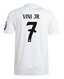 VINI JR #7 Real Madrid 24/25 Authentic Men's Home Shirt