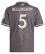 BELLINGHAM #5 Real Madrid 24/25 Kid's Third Shirt and Shorts