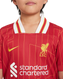 M.SALAH #11 Liverpool 24/25 Kid's Home Shirt and Shorts - LFC Font