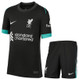 M.SALAH #11 Liverpool 24/25 Kid's Away Shirt and Shorts - PL Font