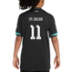 M.SALAH #11 Liverpool 24/25 Kid's Away Shirt and Shorts - LFC Font