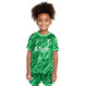 Liverpool 24/25 Kid's Green Goalkeeper Shirt and Shorts