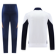 Real Madrid 24/25 Men's White-Navy Long Zip Jacket