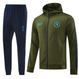 SSC Napoli 24/25 Men's Green Hoodie Tracksuit