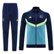 Ajax 24/25 Men's Blue Long Zip Jacket