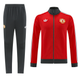 Manchester United 24/25 Men's Originals Red Long Zip Jacket