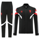 Manchester United 24/25 Men's Originals Black Long Zip Jacket