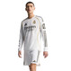 Real Madrid 25/26 Authentic Men's Home Long Sleeve Shirt