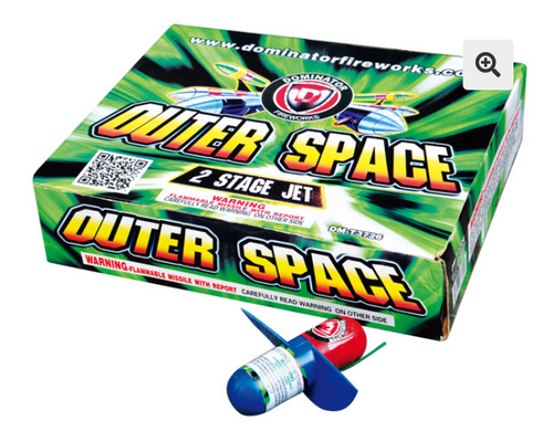 OUTER SPACE JET 2 STAGES