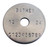 1 1/4" stainless steel disc washer straight text survey marker