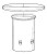 Stainless Steel Rebar Cap - Laser Marked - 1 1/2" Top