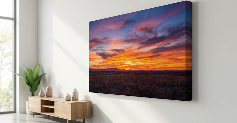Canvas Print Options: Gallery Wrap & Canvas Gallery Wrap