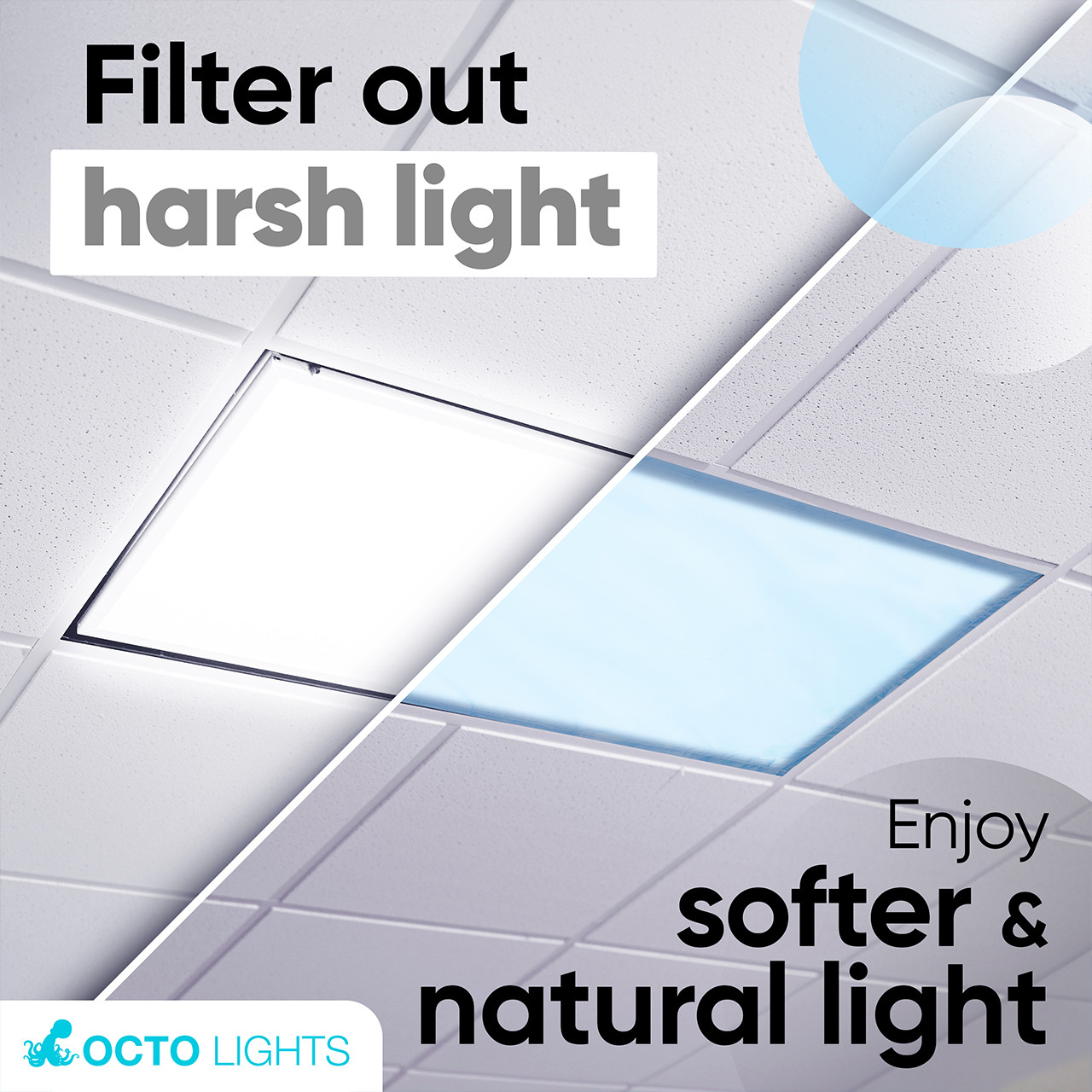 GSM Bands Fluoescent Light Diffuse Coves (Set Of 8