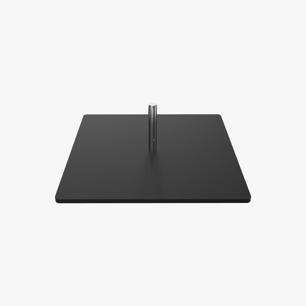 Square Display Base Square Base - Sturdy and Reliable Flag Support