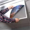 office Space Themed Astronomy Fluorescent Light Panels