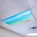 beach-themed magnetic light panels