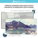 Fluorescent mountain light shield