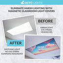 calming led ceiling cover