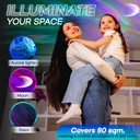 Bring the universe indoors with Cosmocast. Perfect for creating TikTok content, gaming under the stars, or soothing kids to sleep with a celestial nightlight experience.