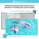 led light covers dolphin fixture cover how to replace fluorescent light cover fluorescent light with cover how to change a fluorescent light