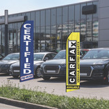 car dealership signs flag auto lot checkered