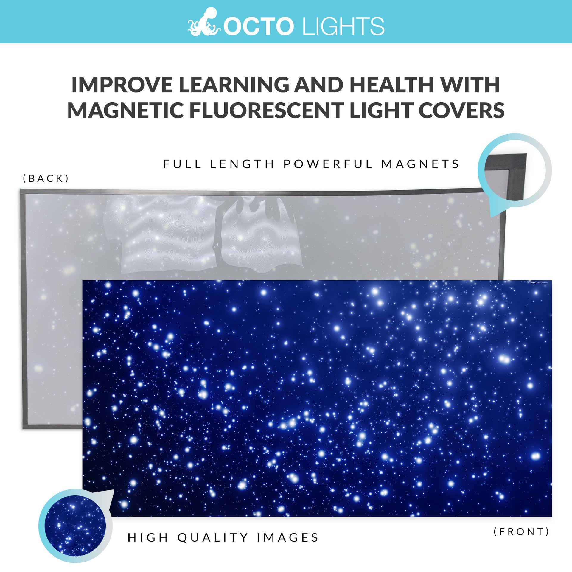 Octo Lights Products Octo Lights Fluorescent Light Covers