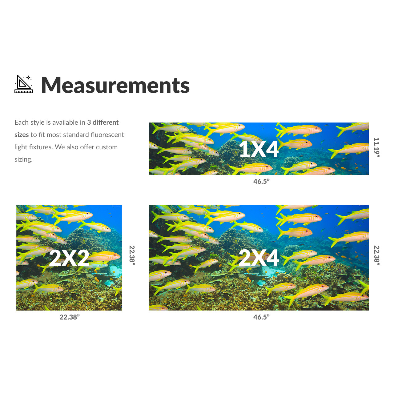 Ocean Ceiling Light Ocean Flourescent Light Covers Octo Lights