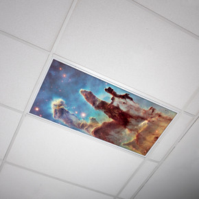 Eagle Nebula Outer Space Ceiling Light Covers
