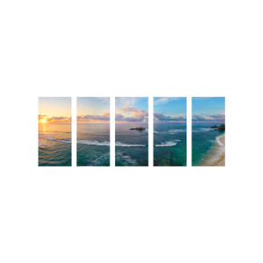 beach multi panel fluorescent light covers