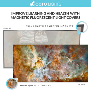 magnetic light covers with starry sky design