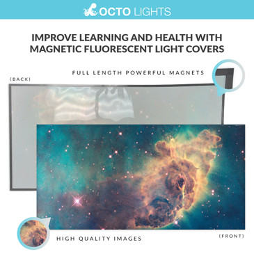 magnetic light covers with galaxy design