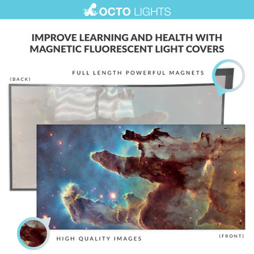 Magnetic light filters with outer space theme fixture cover how to replace fluorescent light cover fluorescent light with cover how to change a fluorescent light