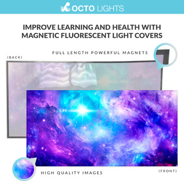 Space-inspired magnetic light filters fixture cover how to replace fluorescent light cover fluorescent light with cover how to change a fluorescent light