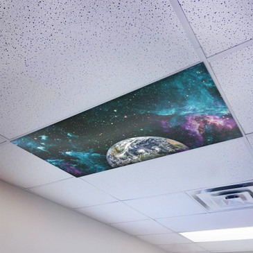 Magnetic light covers with Earth and Space design how do you take the cover off a fluorescent light how to remove fluorescent light cover without clips miller lite fluorescent light cover plastic fluorescent light cover replacement cover for fluorescent light