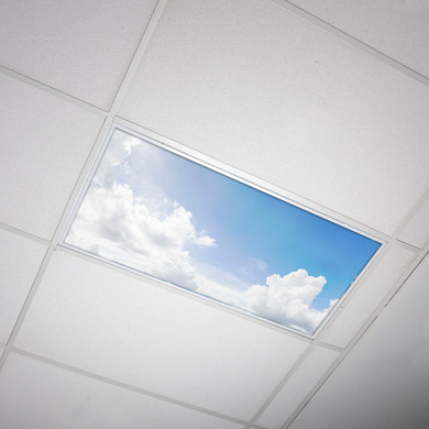Cloud Drop Ceiling Light Panels