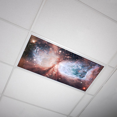 Astronomy Kitchen Fluorescent Light Covers