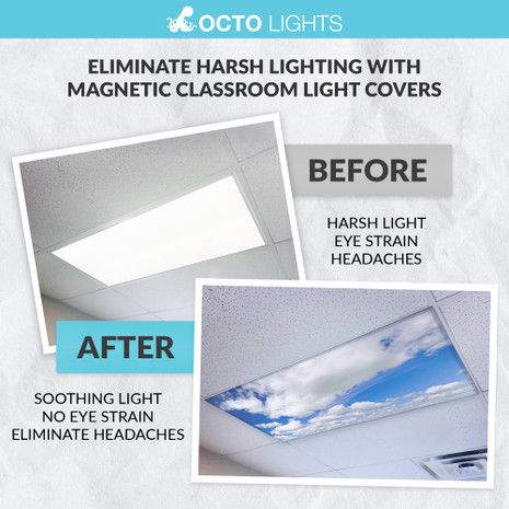 magnetic light shades for fixtures fixtures	 taking off fluorescent light cover 2x4 fluorescent light cover 4 foot fluorescent light cover how to remove a fluorescent light cover