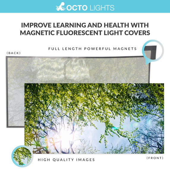 Classroom Decor - Magnetic Tree Light Covers