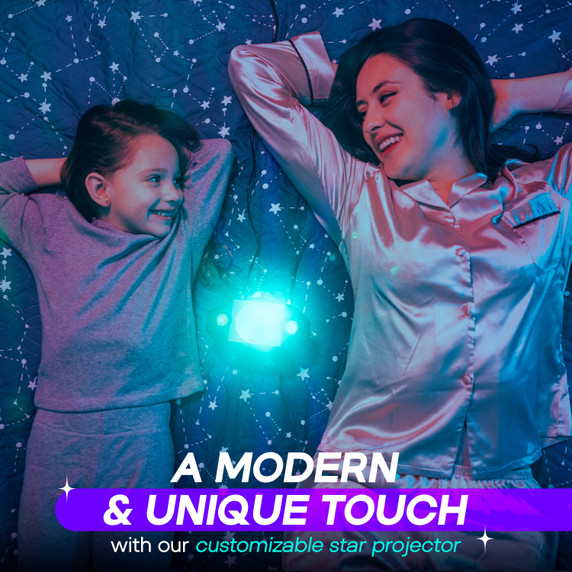 Elevate your space with the Cosmocast Galaxy Light Projector. Experience the Aurora Borealis and starry nights at home. Ideal for teens, adults, and party settings.