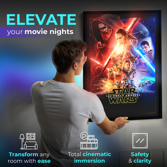 movie poster light box