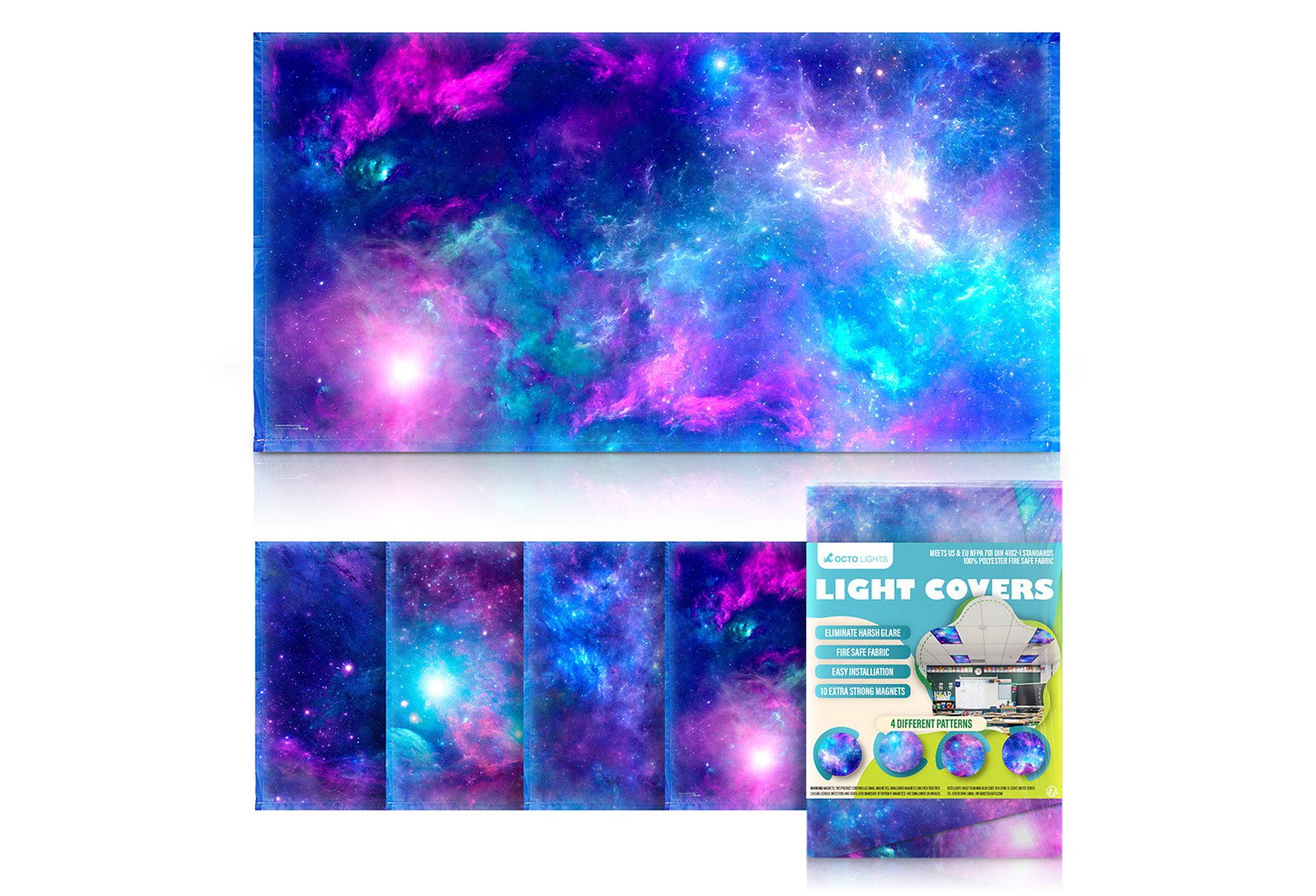 Astronomy Fabric Magnetic Light Covers