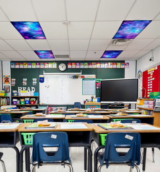 Classroom Light Covers