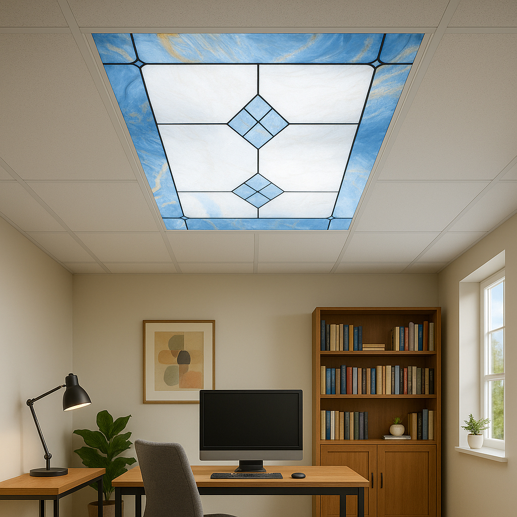 office-polycarbopnate-stained-glass