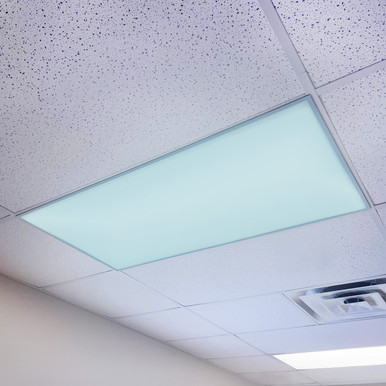 Solid light blue magnetic light cover