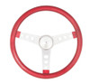 GRT8445, STEERING WHEEL 13" RED METAL FLAKE