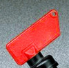 TAY1038, Replacement Key, Battery Cut Off Switch, Red, Each