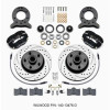 WIL140-13476-D, FDL-M FRONT KIT11.30IN 1  PC ROTOR&HUB-DRILL 1965