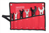 RHP5468-1, DOUBLE-ENDED ALUMINUM AN WRENCH SET -04 TO AN -16 - RED & BLACK