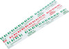 ALL96475, Plastigage, 0.002-0.006 in and 0.025 to 0.076 mm Measurement Range, 12 in Strips, Green / Red, Kit